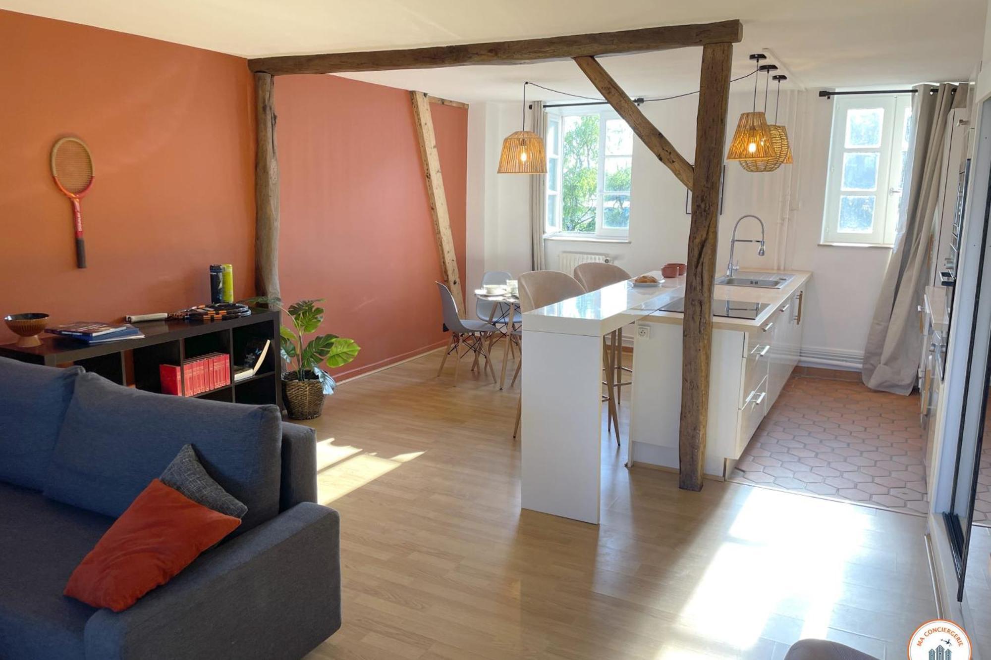 Apartment Le Duplex - Parking - Vue Clochers - Tennis